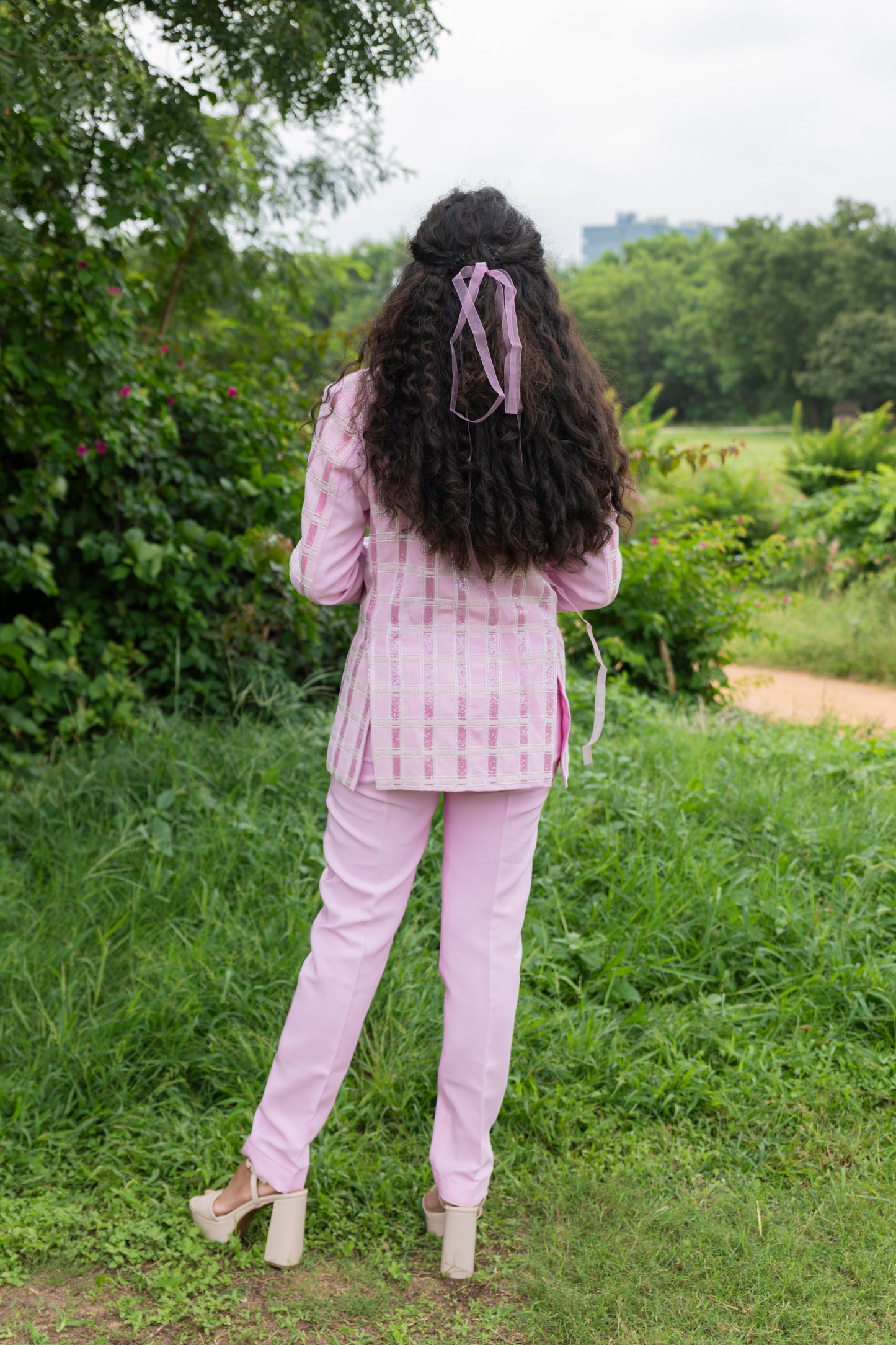 Plaid in Pink