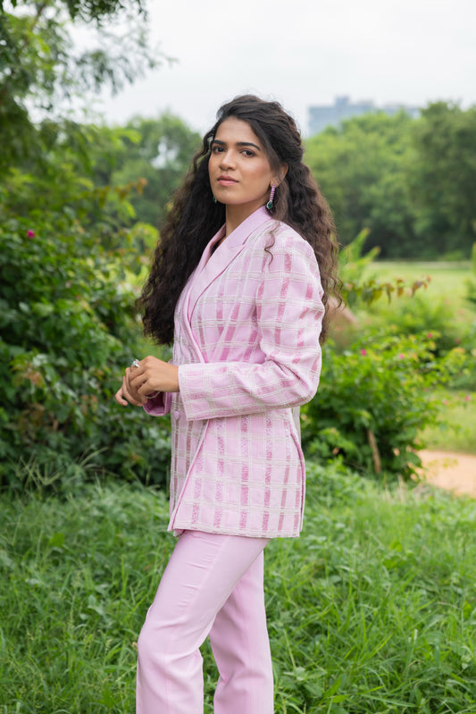 Plaid in Pink